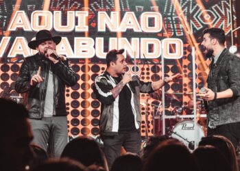 Luiz Henrique e Léo estreiam projeto ao vivo com o hit “Aqui Não, Vagabundo”, feat com Paulo Pires
