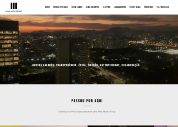 Prestes a completar quatro anos, Alma Music Group lança novo site com muitas novidades