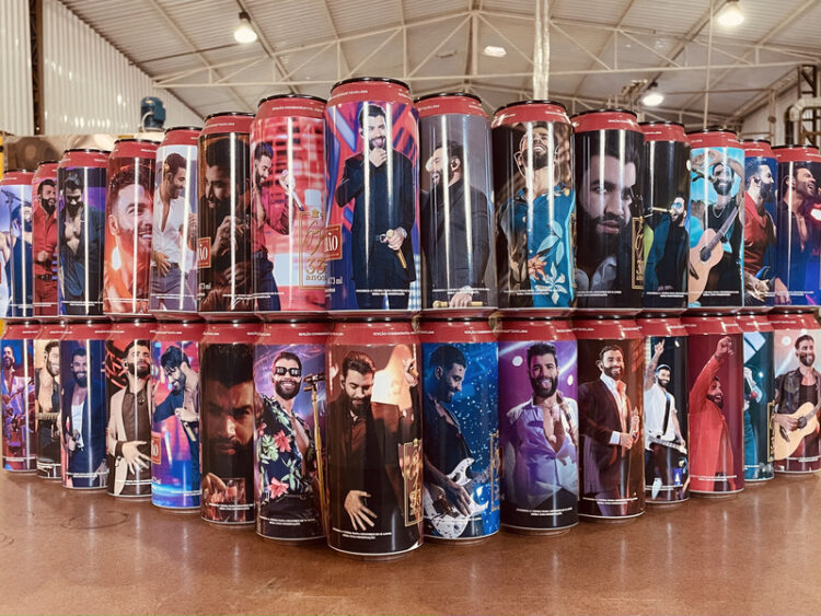 Vermelhão, a bebida do Gusttavo Lima, terá edição especial em comemoração ao aniversário do artista; veja fotos