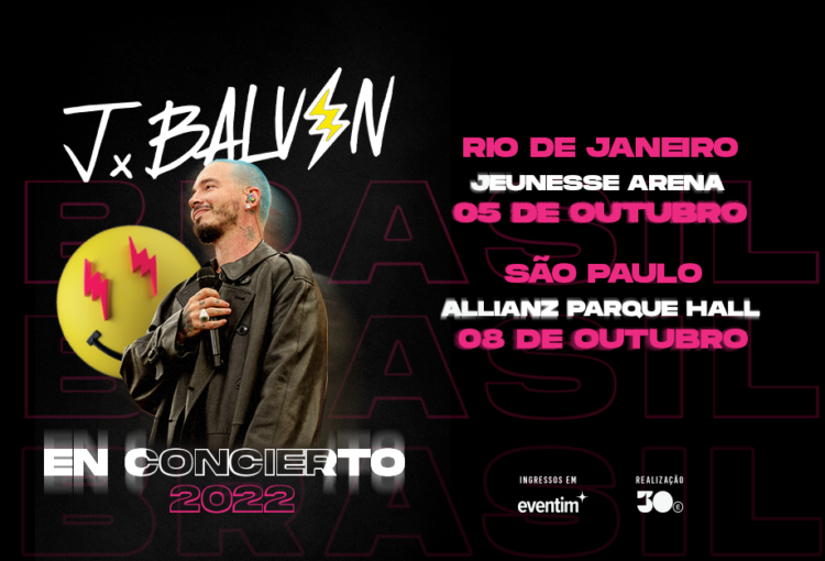 Shows de J Balvin terão Gloria Groove e Tropkillaz como abertura