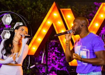 Hector Marks e Gabi Fernandes comemoram lançamento do DVD “Aquela Vibe” com festa neste domingo