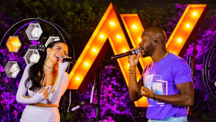 Hector Marks e Gabi Fernandes comemoram lançamento do DVD “Aquela Vibe” com festa neste domingo