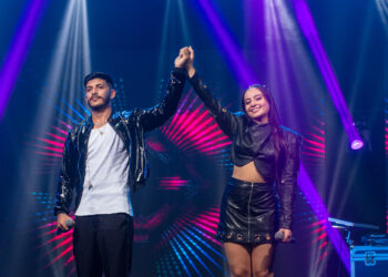 Reynan & Rayssa agitam tarde de domingo em SP durante gravação de DVD