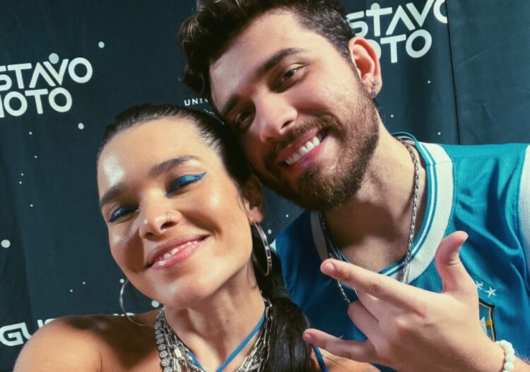 Lary canta Marília Mendonça com Gustavo Mioto em show no Rio de Janeiro