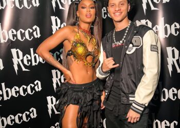 DJ Gabriel do Borel e Rebecca esquentam noite de funk no carnaval carioca