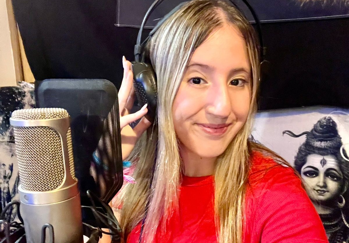 Natasha Panda se prepara para sua estreia na música e expressa felicidade  com a nova fase