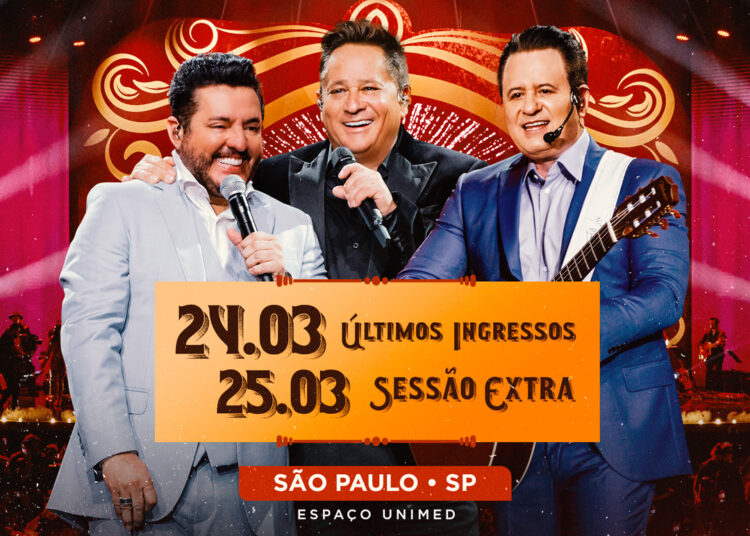 Cabaré com Leonardo e Bruno & Marrone acontece nesta sexta (24) e sábado (25), no Espaço Unimed