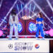 Anitta dá show em performance na final da Champions League 2023
