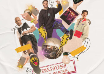 Ariel B lança “Rave do Flash”, uma explosão de energia e nostalgia para as pistas de dança