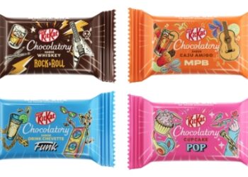 KITKAT lança sabores inspirados nos estilos musicais para o The Town 2023
