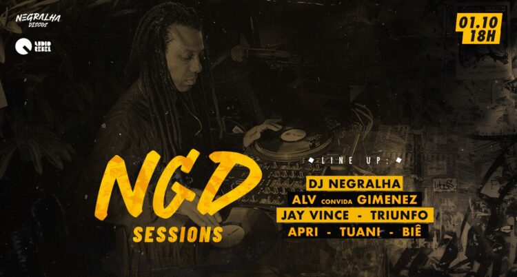 Negralha Discos apresenta NGD Sessions na Audio Rebel