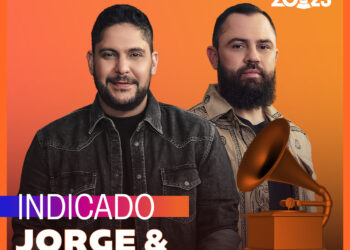 Jorge & Mateus são indicados ao Grammy Latino 2023 pelo álbum “É Simples Assim (Ao Vivo)”