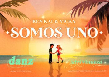 Vicka e Ren Kai viram desenho animado no clipe de “Somos Uno”, união entre a música brasileira e do Equador