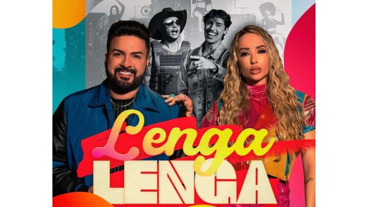 Lucas e Bárbara lançam “Lenga Lenga”, parceria com Nilson Neto e Paulo Pires