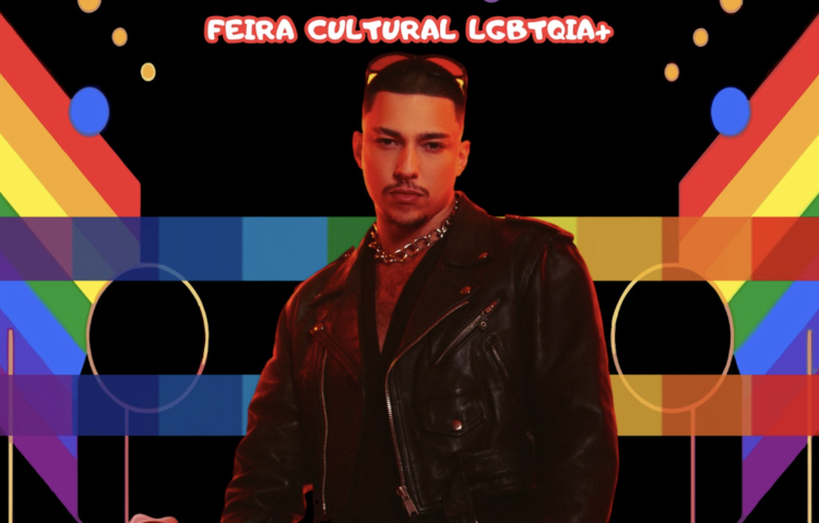 Pedro Lara se apresenta na Feira Cultural LGBTQIA+, em Tiradentes, São Paulo