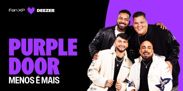 Deezer. PurpleDoor. Foto/Divulgação