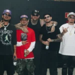 Cantores de reggaeton na festa SkeMA